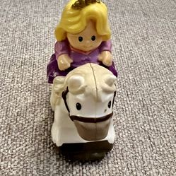 Fisher Price Little People Klip Klop Disney's Rapunzel and Maximus See photos for paint condition. Combine shipping with our other listed klip klop ho