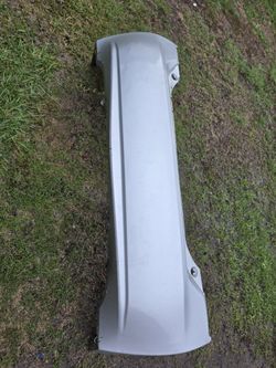 2010 - 2015 Toyota Prius silver rear bumper