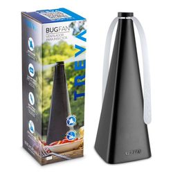Set of 6 TREVA Black Bug Repellent Fan.