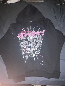 Sp5der 'Coulda Been' Black Graphic Hoodie