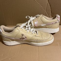 Sesame Pink Camo Tan Sneaker