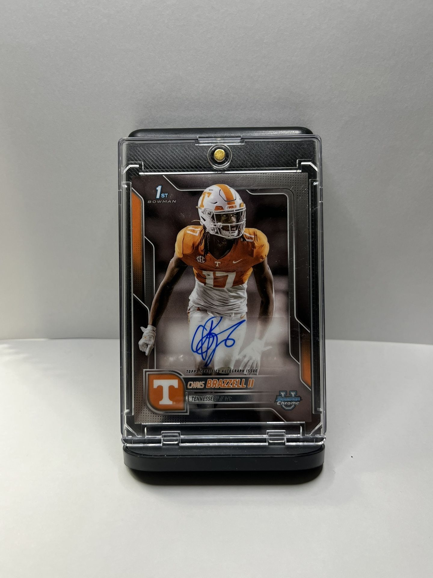 2025 Bowman University Chrome - Chrome Prospect Autographs Chris Brazzell II #BCA-CB (AU, RC)