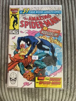 Amazing Spider-Man #275 Marvel Comics 1986 Hobgoblin & Origin Issue ~