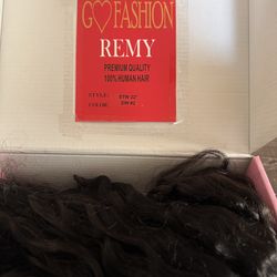 💯 human brand new in box hair extensions