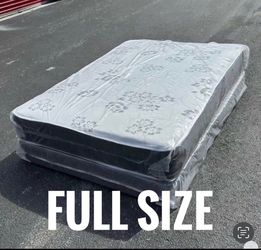 Full Hybrid Mattress Set $169 | Brand New