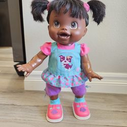Baby Alive Baby Wanna Walk Doll HTF Walking