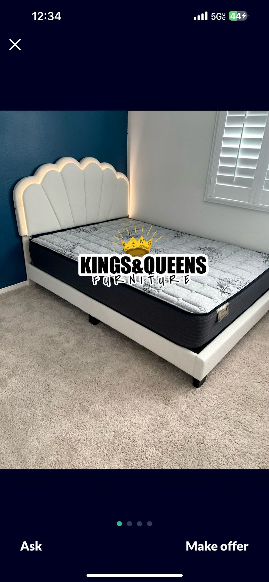New Queen Bed Drake With Matress