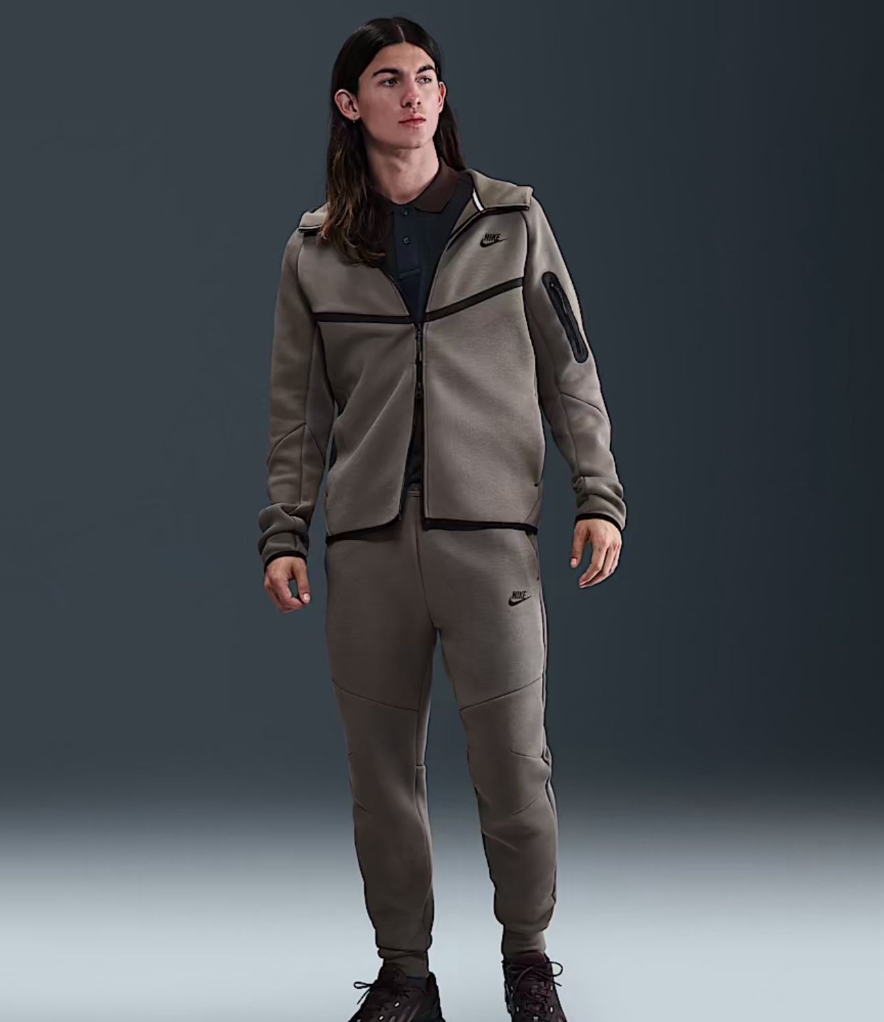 Nike Tech Fleece Full Zip Windrunner HV0949-289 XL  Fleece Joggers Pants HV0959-289 Large