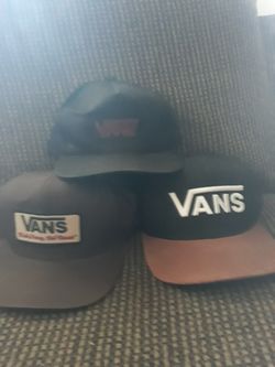 3 baseball caps