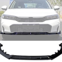 25-26 Honda Civic Front Bumper Lip Gloss Black