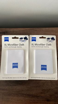 Zeiss XL Microfiber Cleaning Cloth 2-Pack