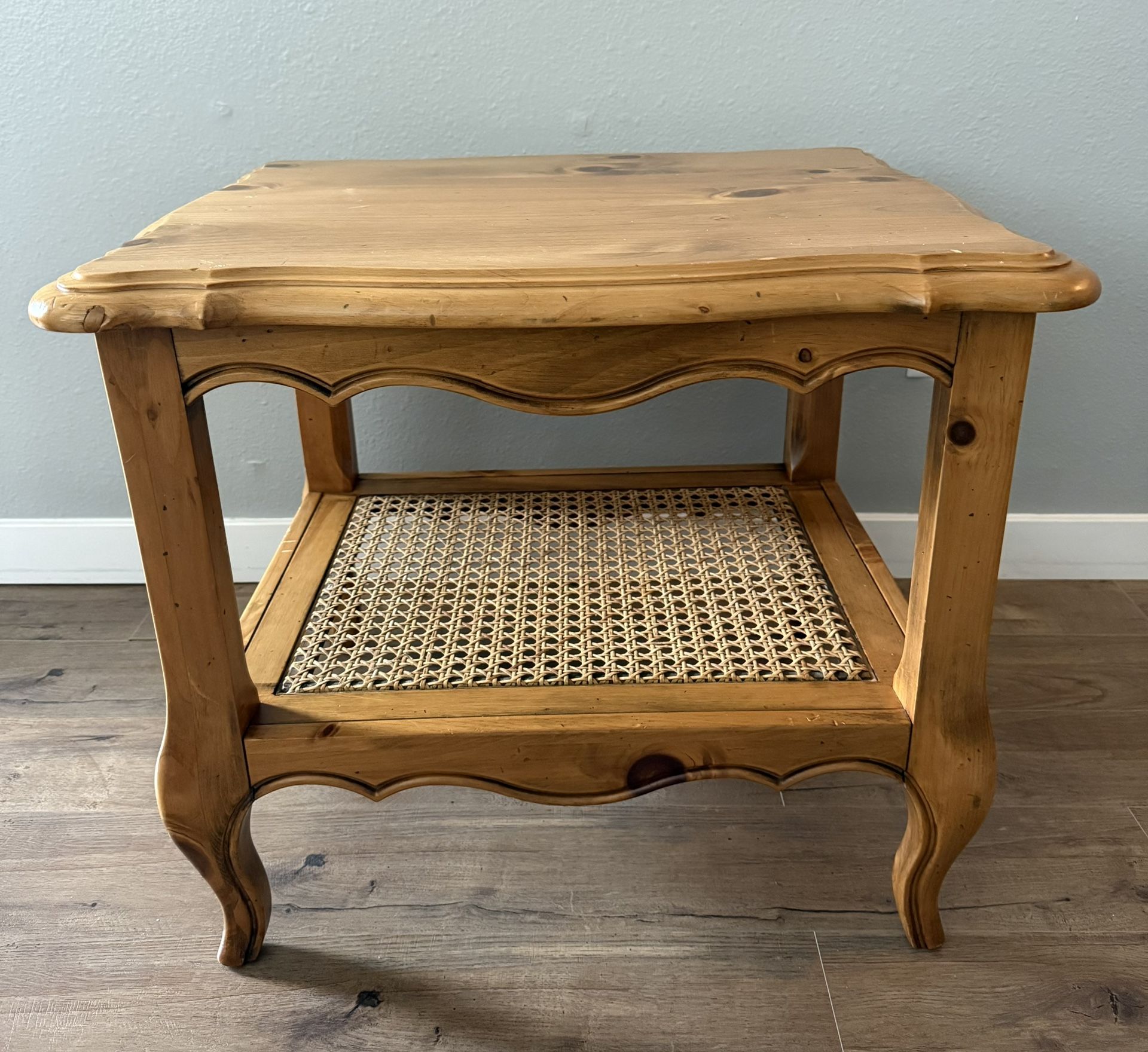 MCM Solid End Table Or Side Table