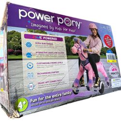 Power Pony Powered Rideable Pony Ride-On is a ride-on toy for kids
