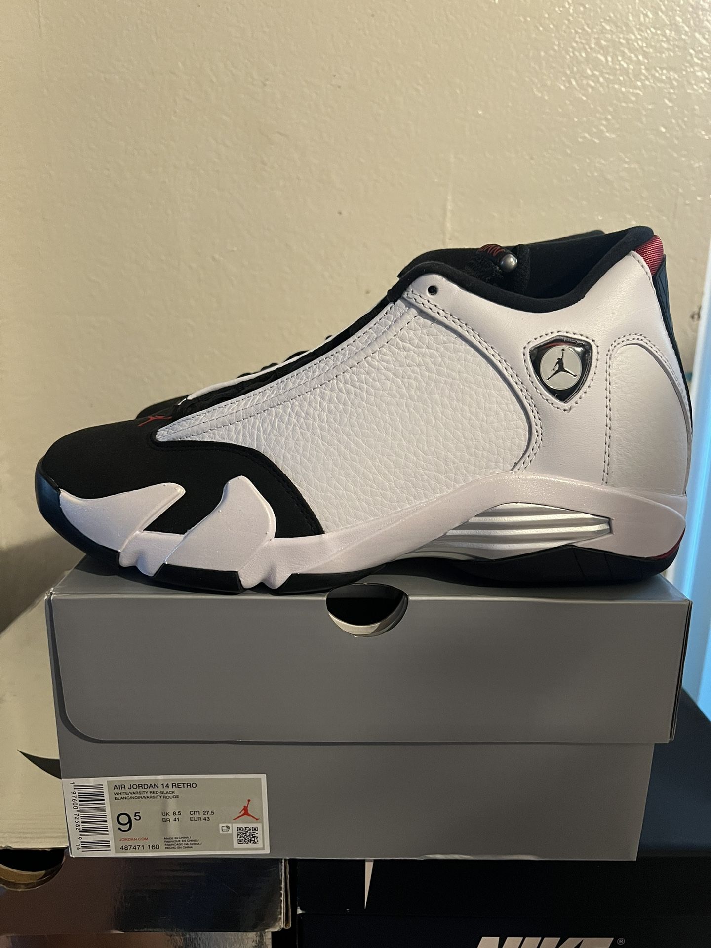 Jordan 14 Black Toe