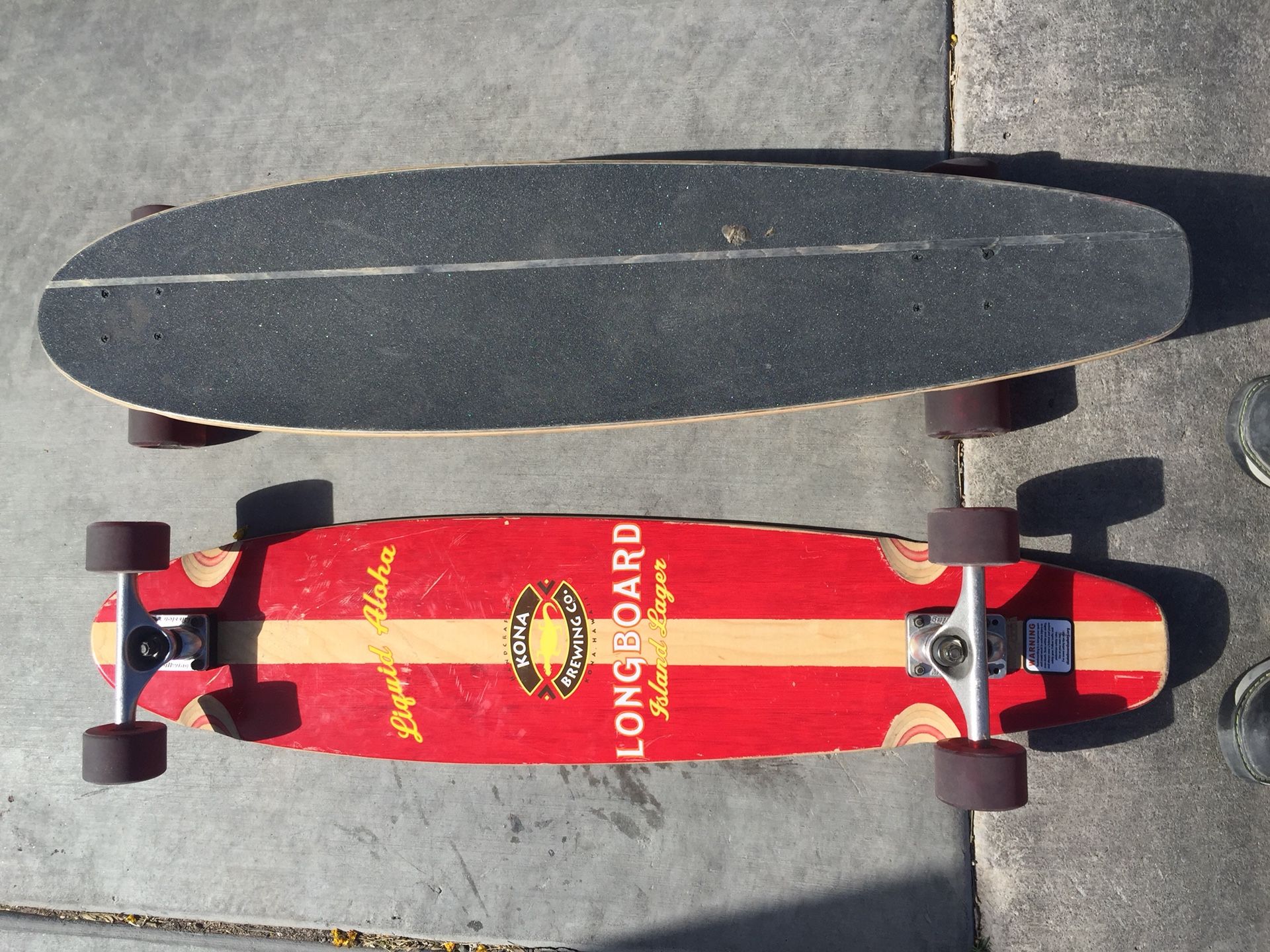 2 (TWO) KONA Longboard Island LagerBranded Skateboard for Sale in