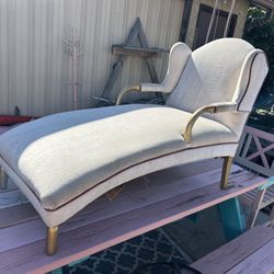 Velvet Chaise Lounge 