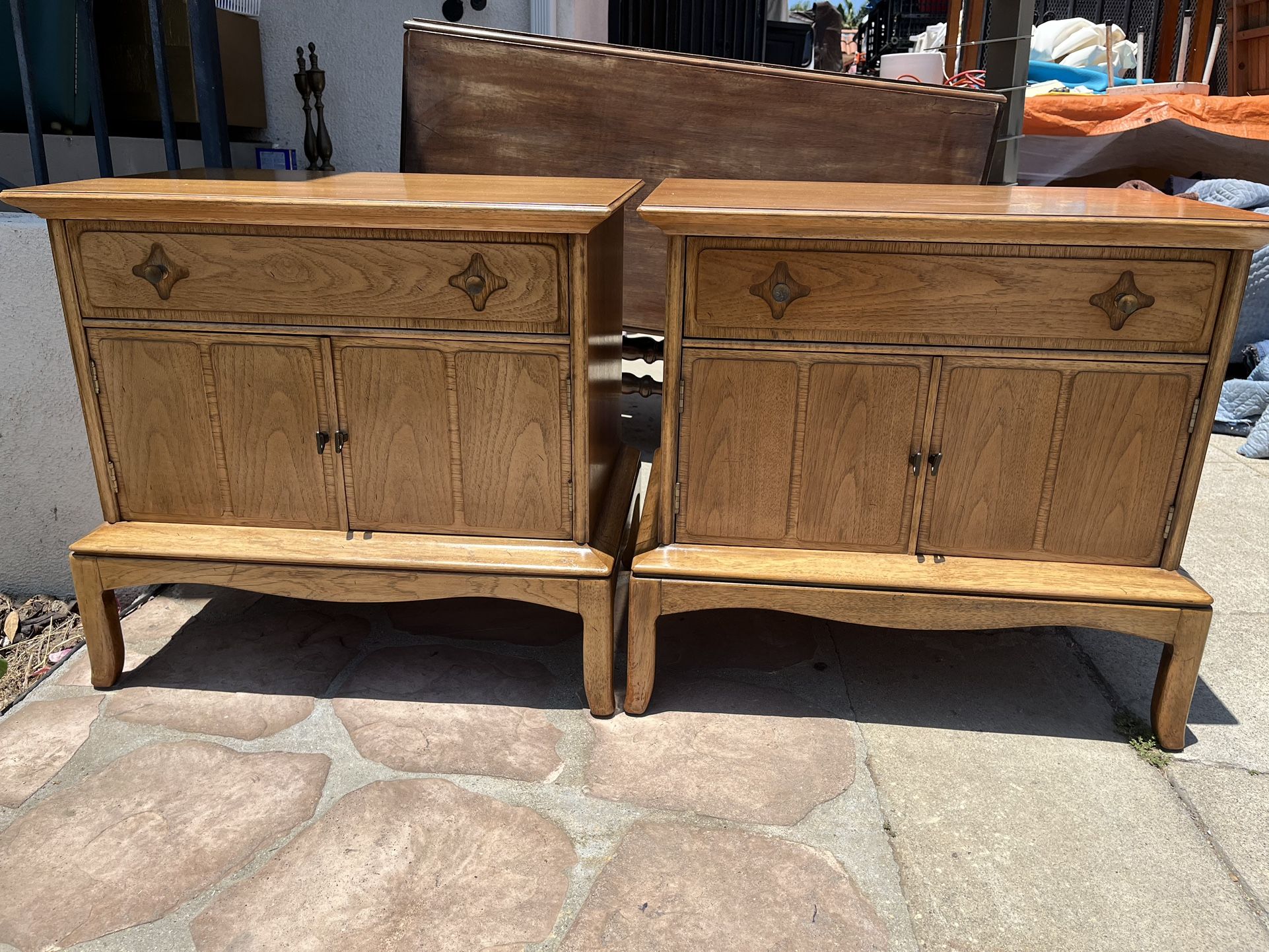 Mid Century Modern Nightstands Or End Tables