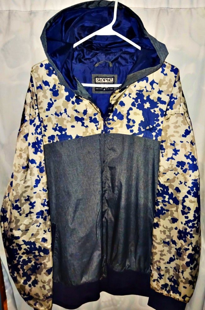 Staple NYC Windbraker New 3X