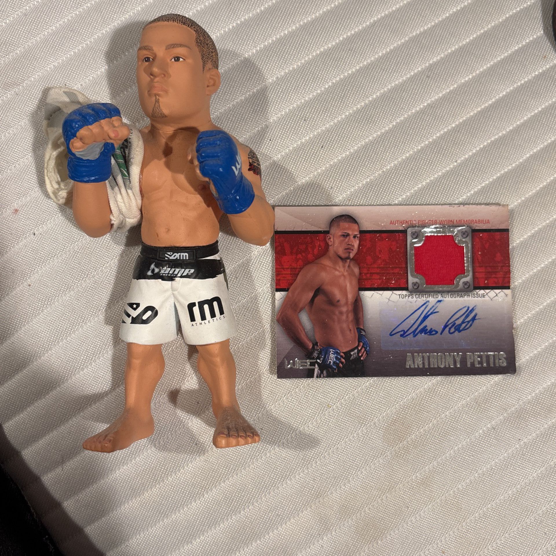 Anthony Pettis WEC UFC Champion Autograph Action Figure /doll  