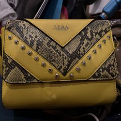  Vera New York Yellow Brand New Purse Retails $78
