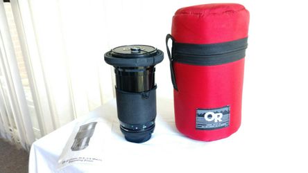 Zoom Macro Camera Lens w/ Lens Hood Protector