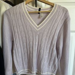 Purple sweater H&m Size S