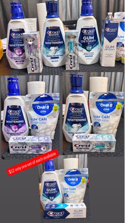 Mouthwash sets