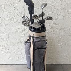 Golf Clubs And Bag