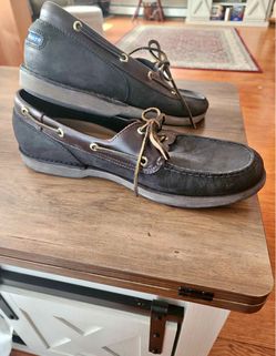 Rockport Brown Leather Boat Shoes
