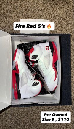 Jordan 5 Fire Red