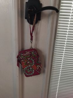 Vera Bradley wristlet wallet