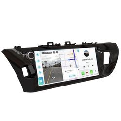 Roadanvi Car Stereo Radio Toyota Corolla 2014-2016, Wireless CarPlay Android Auto, Bluetooth, 10.33 Inch Touch Screen Head Units, 4G LTE WiFi, GPS