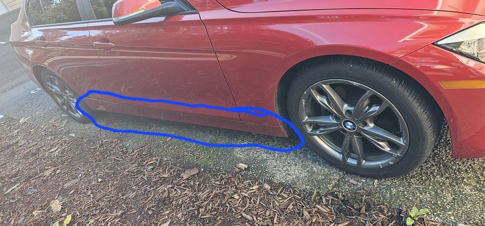 Side skirts BMW 3 series M PACKAGE