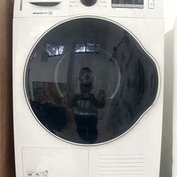4 cu. ft. 24 in. Stackable Ventless Electric Heat Pump Dryer in White