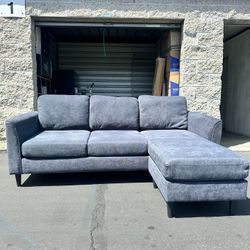 Living Spaces Reversible Chaise Sofa - DELIVERY AVAILABLE