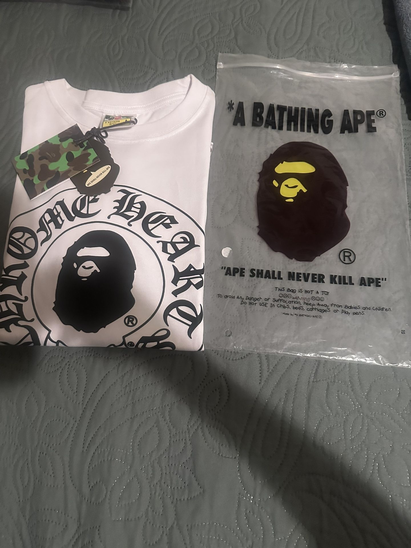 Chrome Hearts Bape Tee