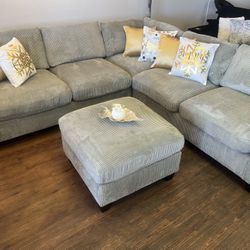 Gray Sectional 