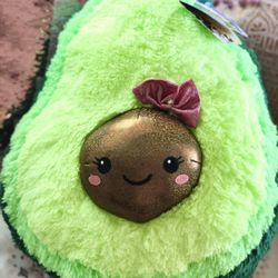 Avocado Squishable and Avocado Flip Sequin Journal. All New with tags. Squishable $25, journal $10 or $30 for both. Squishable approx 16” H x 14” H. B