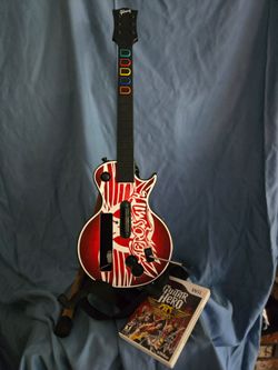 Aerosmith guitar and game package for Wii