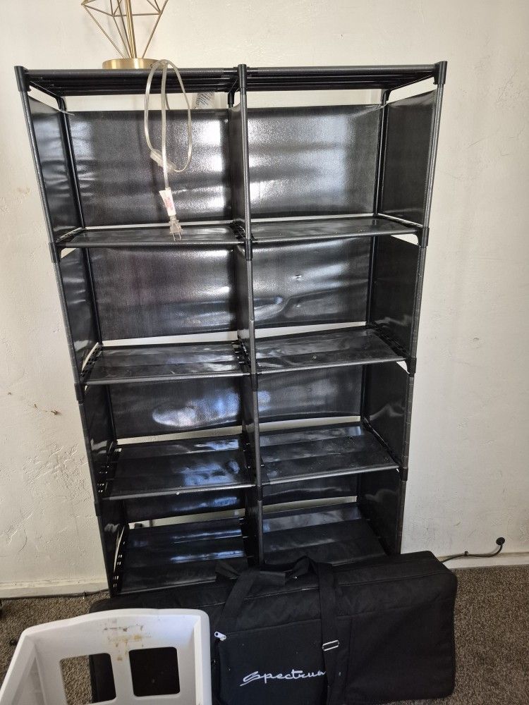 Black Shelving