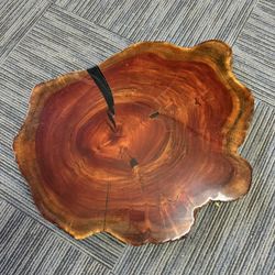 Middle Eastern Carob Wood Table  End Table Slab