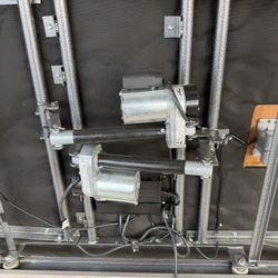 Full size adjustable bed with vibrating 