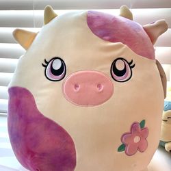 Squishmallow KALINA The Cow 16” Easter Squad