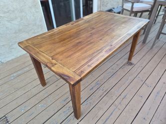 Wood Table 36 x 64 x 29