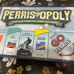 Sealed Perrisopoly Perris Monopoly Board Game