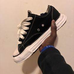 Maison Mihara Yasuhiro Peterson OG Sole Canvas Low 'Black'