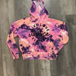 Tie Dye Justice Sweatshirt