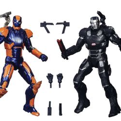 Marvel Legends 6 Inch Captain America: Civil War Action Figure Set (War Machine and Iron Man Mark 27)