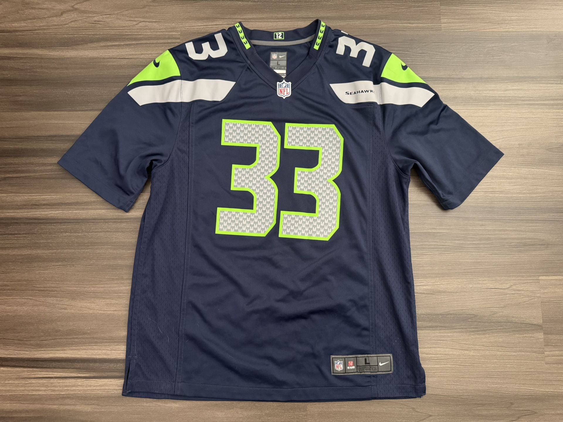 Nike Seattle Seahawks Christine Michael #33 On Field NFL Football Jersey Adult L