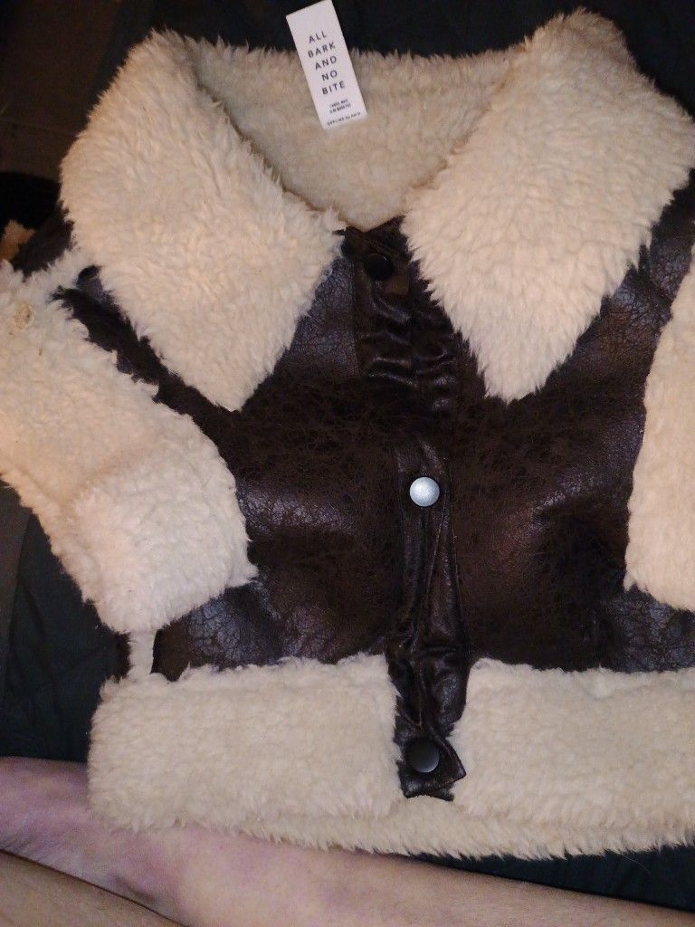 American Eagle Fur Dog Coat